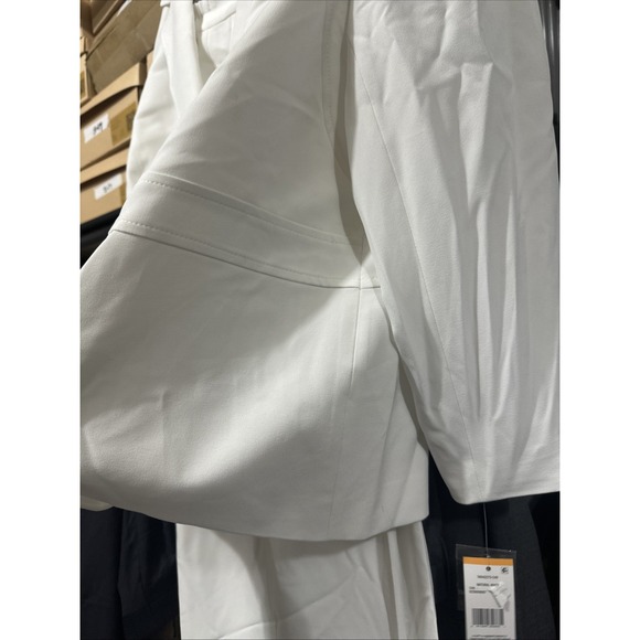 Le Suit Women's Crepe Two-Button Blazer & Pants Set Plus Size 24W - Picture 3 of 5